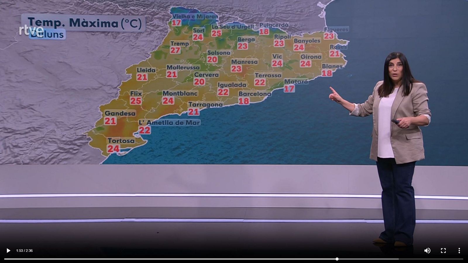 El Temps a Catalunya amb Sònia Papell (31/03/2025) | RTVE Catalunya - El temps | Veure
