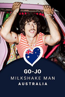 Eurovisión - Go-Jo - "Milkshake Man" - (Australia)