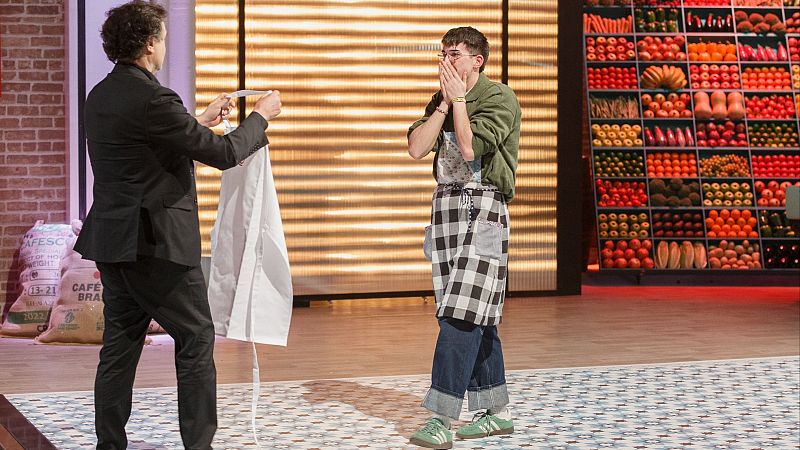 Emilio en MasterChef: "Me acabo de quedar tiesa"