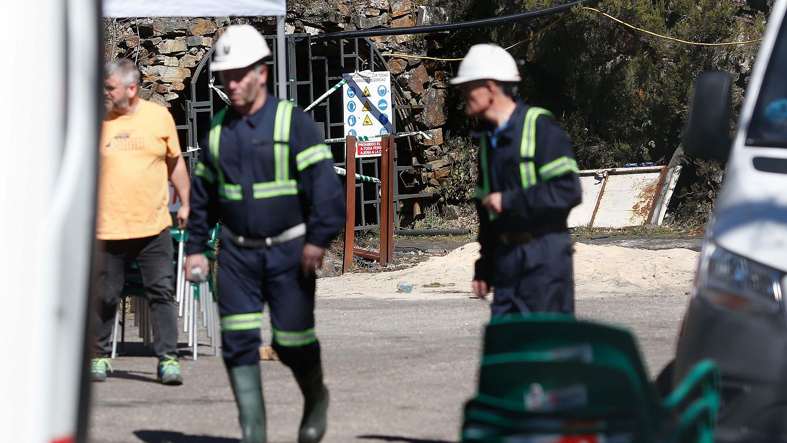 Continúa la investigación de la explosión en una mina de Asturias que ha dejado cinco muertos y cuatro heridos