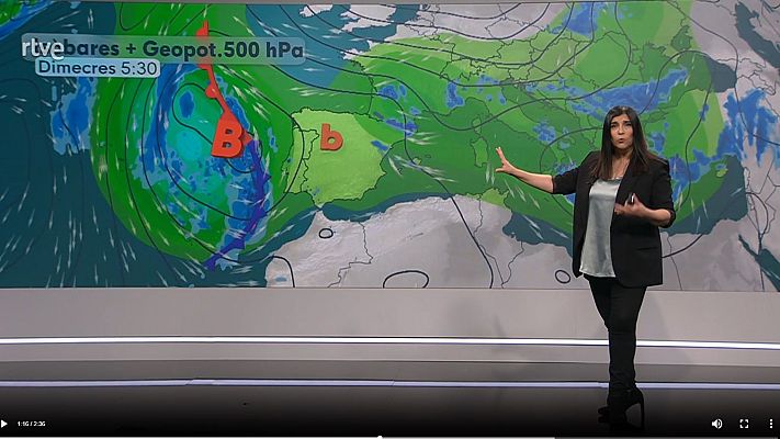 El temps - L' abril comença tranquil però demà tornen la pluja i la fresca