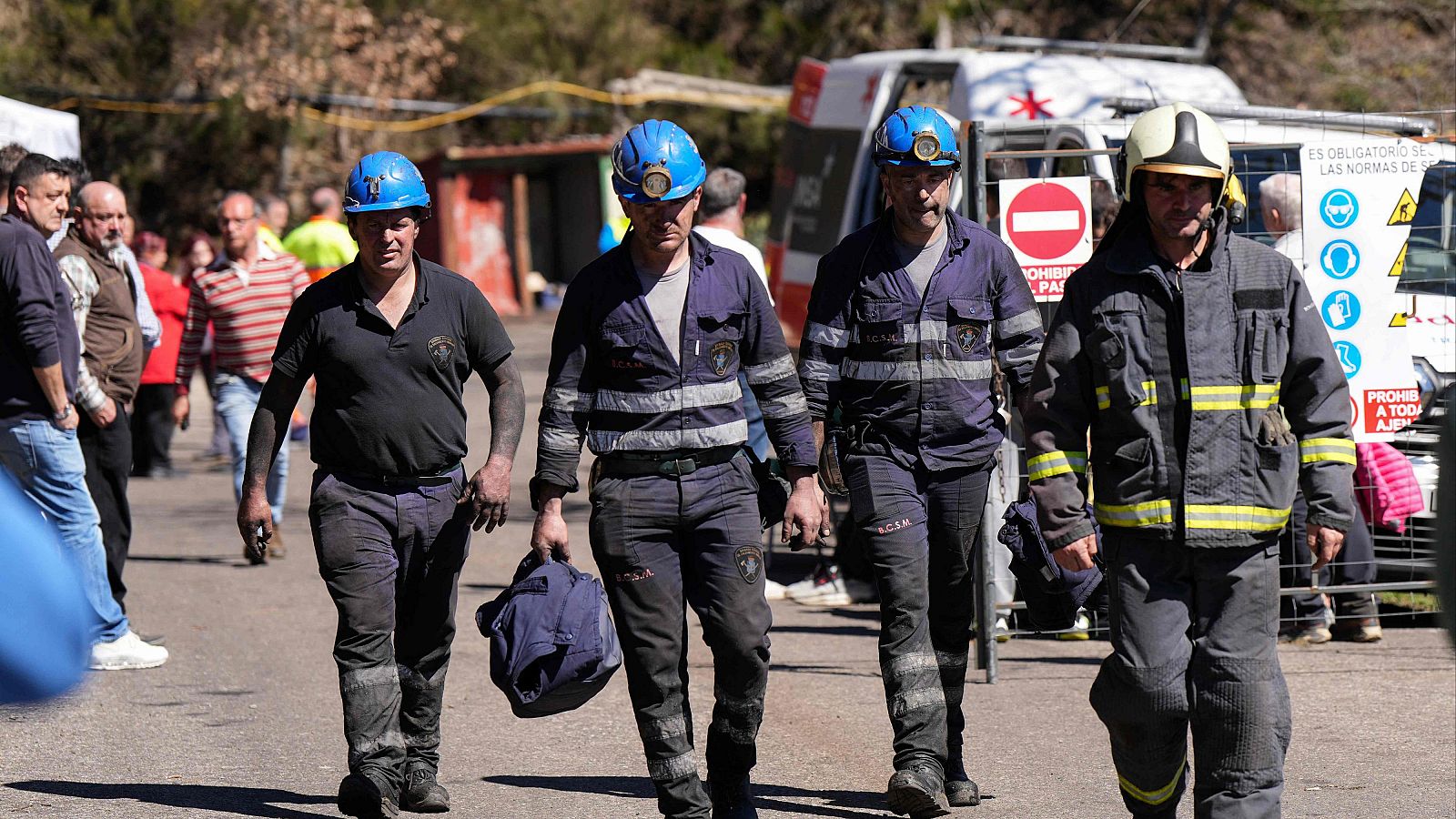 Una bolsa de gas grisú, la principal hipótesis detrás del accidente en la mina de Cerredo