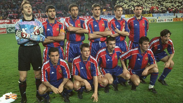 Copa del Rey - Copa del Rey 1995. Partido de vuelta de octavos. Atlético de Madrid - FC Barcelona