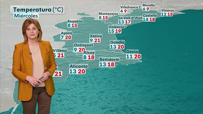 L'informatiu - Comunitat Valenciana - El tiempo en la Comunitat Valenciana - 01/04/2025