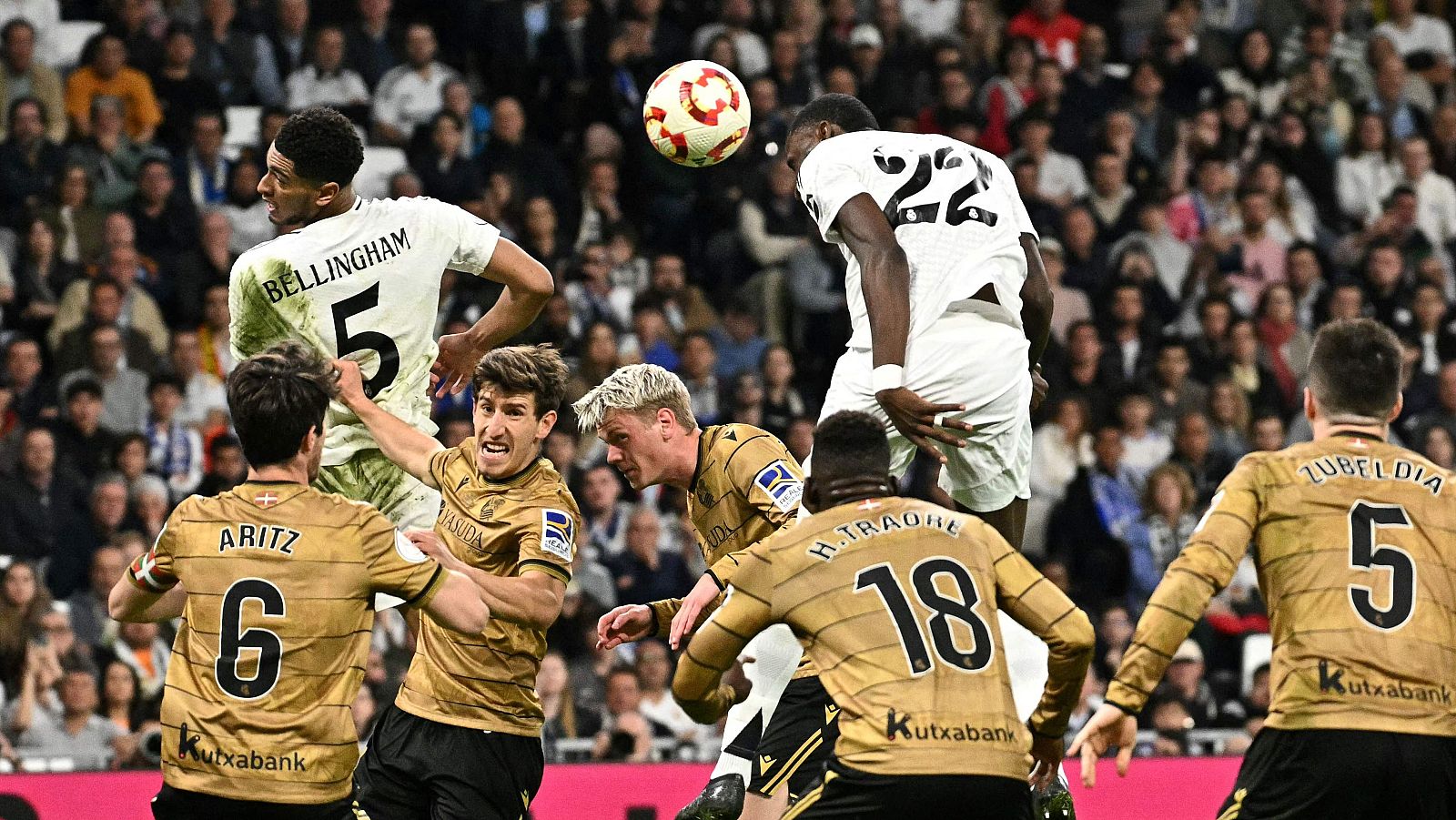 Real Madrid - Real Sociedad | Rudiger anota en la prórroga el 4-4 - Copa del Rey | Ver