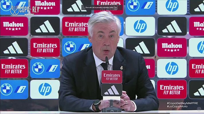 Copa del Rey - Ancelotti: "Endrick ha jugado el partido que pedimos de él"