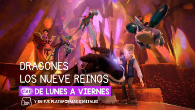 Dragones, los nueve reinos... ¡Una aventura inolvidable de lunes a viernes en Clan! - Dragones, los nueve reinos | Ver