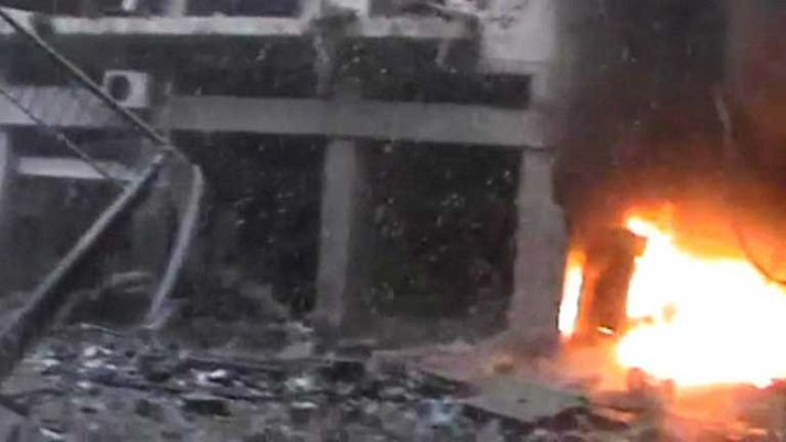 Telediario 1 - Dramática situación en Siria