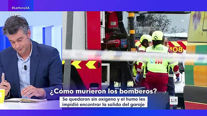 La hora de La 1 - "Los incendios de locales bajo rasante son entornos muy complicados"