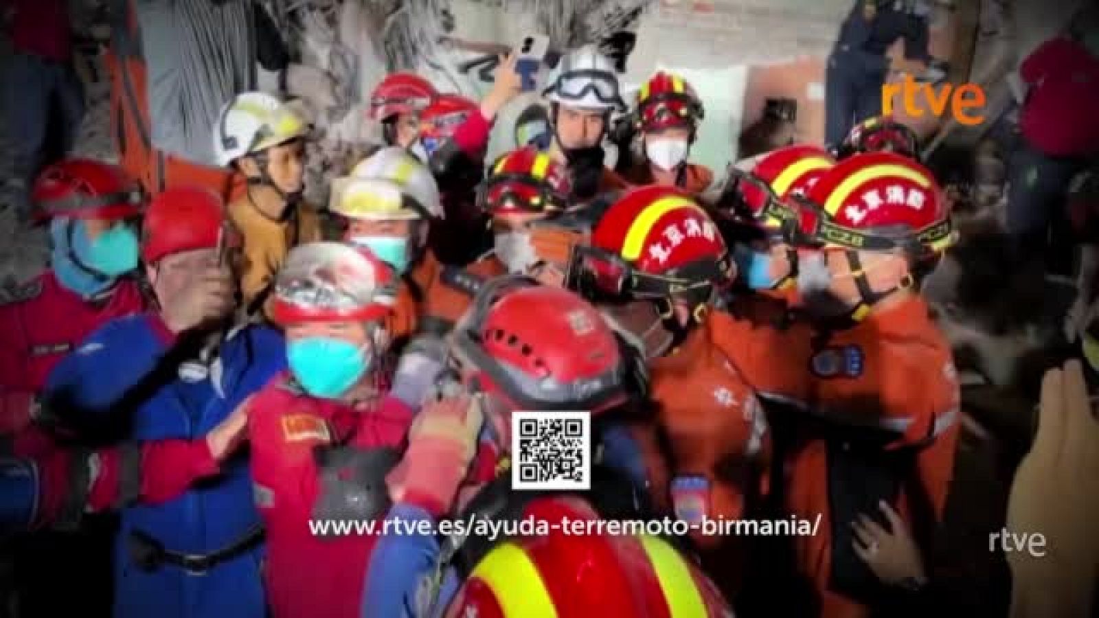 RTVE lanza una campaña de ayuda a las víctimas del terremoto de Birmania | Ver