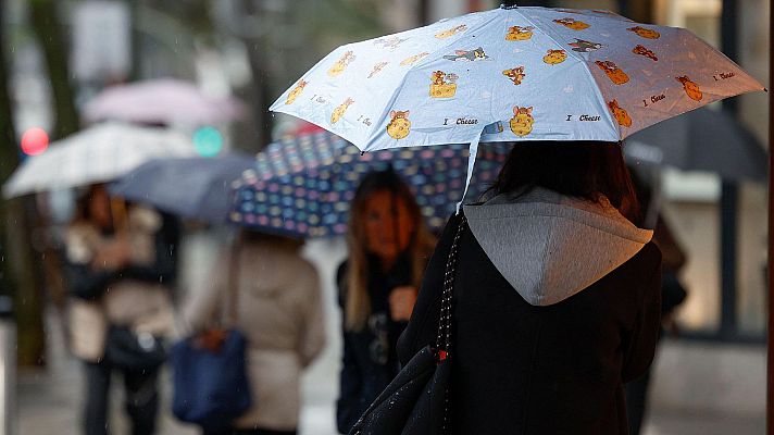 El tiempo - La borrasca Nuria pone a nueve comunidades en aviso