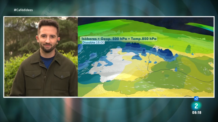 El temps - Divendres ventós i cap de setmana de sol, ruixats i caloreta