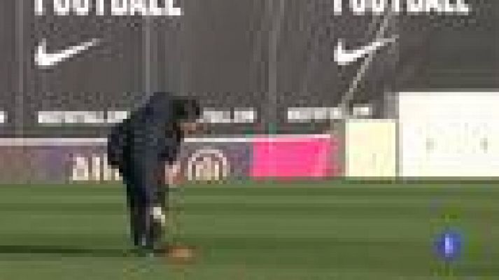 Telediario 1 - Roura dirigirá al Barça en la Copa contra el Córdoba