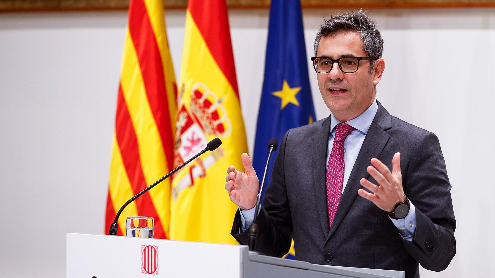 Bolaños lamenta el "gamberrismo institucional" del PP tras abandonar la Sectorial de Justicia - Informativo 24h | Ver