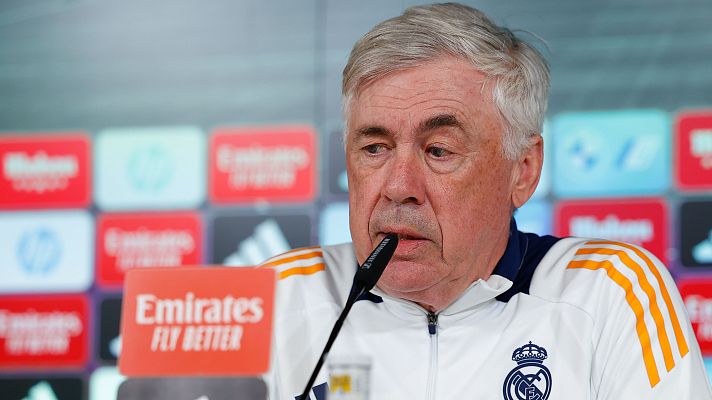 Fútbol - Ancelotti muestra "total confianza" en Fran González ante la duda de Lunin frente al Valencia