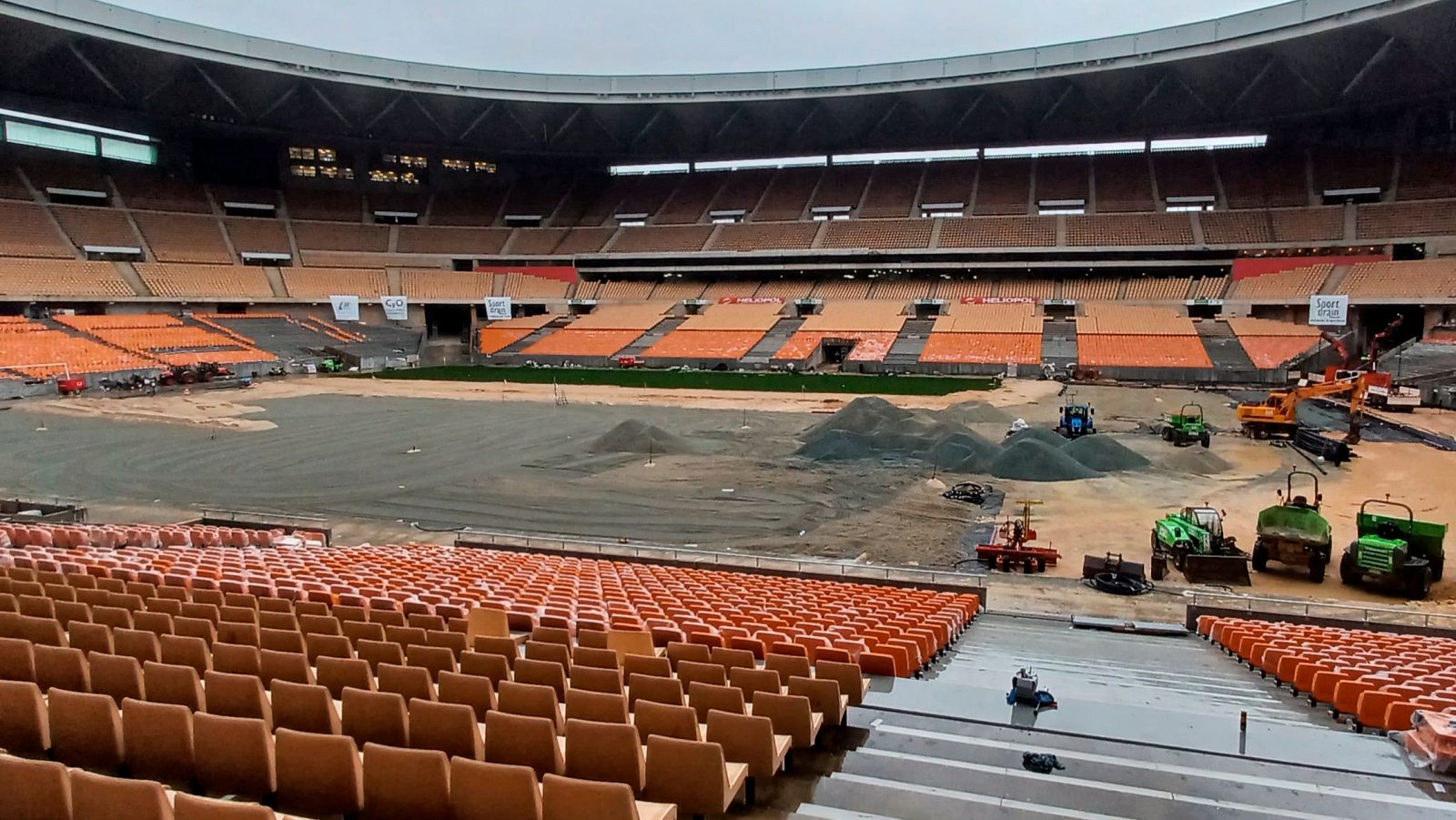 La Cartuja concluirá sus obras antes de Semana Santa y estará lista para la final de Copa del Rey - Los Deportes de La1 | Ver