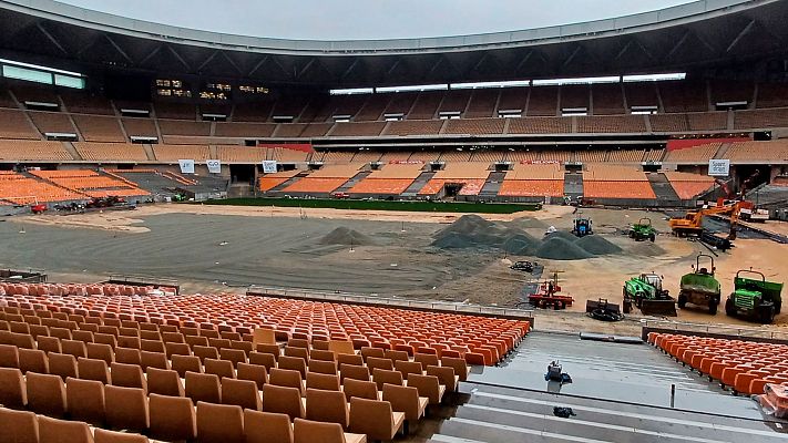 Los Deportes de La1 - La Cartuja concluirá sus obras antes de Semana Santa y estará lista para la final de Copa del Rey