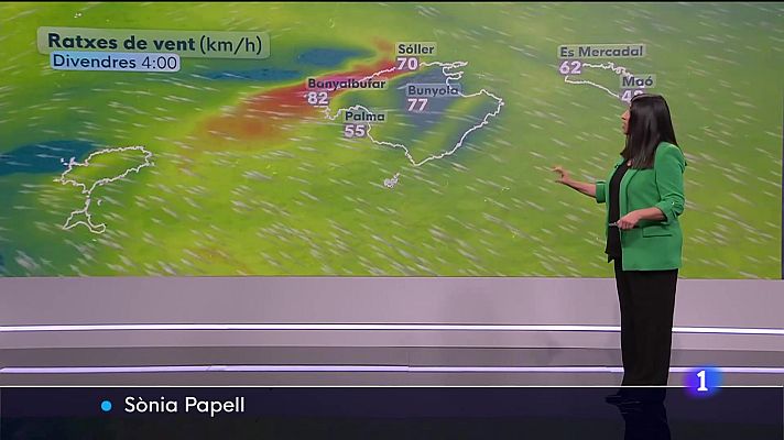 Informatiu Balear - El temps a les Illes Balears - 04/04/25