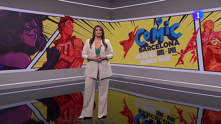 L'Informatiu - 43a edició del Saló del Còmic, epicentre del novè art, amb activitats i exposicions
