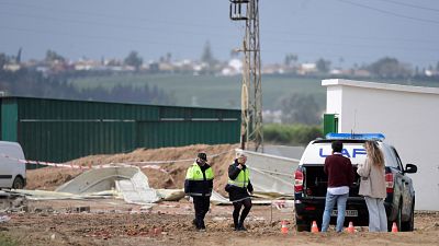 La borrasca Nuria deja tres muertos en Coria del Ro, Sevilla | Ver
