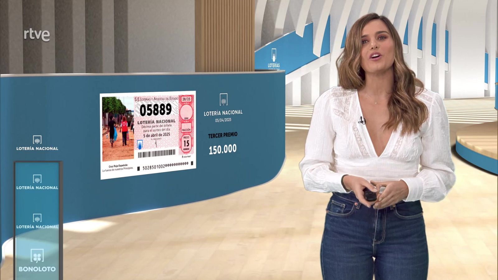 Sorteo de la Lotería Nacional del 05/04/2025 - ver ahora