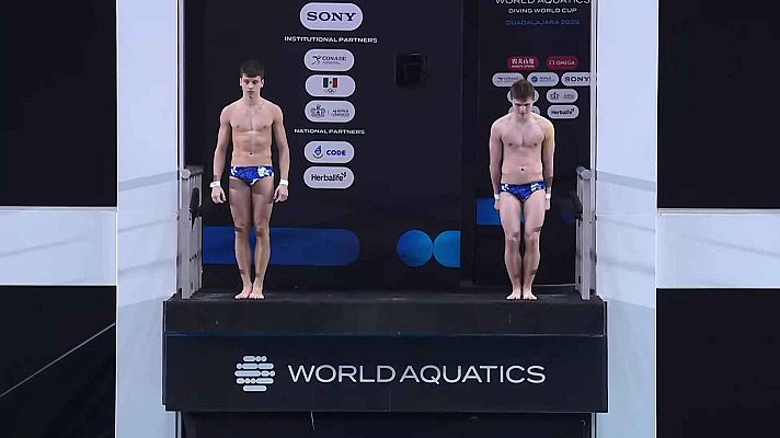 Natación - Saltos - Copa del Mundo. Final 10m Sincronizados Masculinos