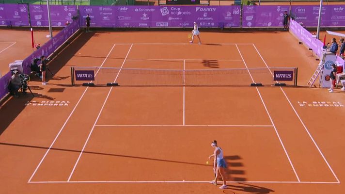 Tenis - WTA 125 Torneo La Bisbal. Final