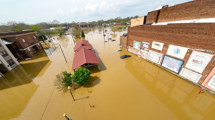 Un temporal de lluvias azota EE.UU. y deja 16 muertos