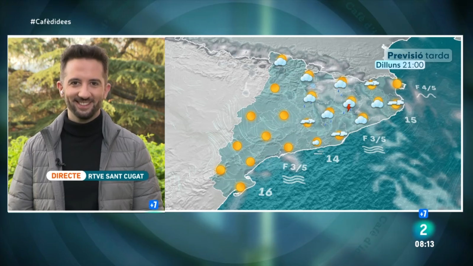 Setmana suau a l'interior, més fresca a la costa i amb ruixats de tarda - El temps | Veure