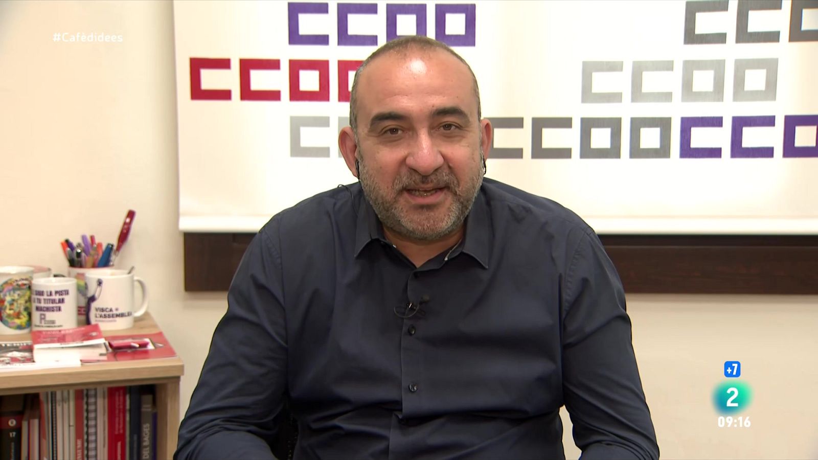 Pacheco: "Podem fer accions locals, però l'important és la resposta d'Europa" - Cafè d'idees | Veure