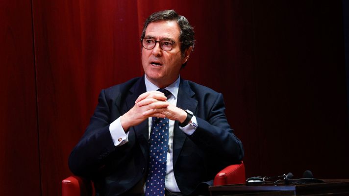 La hora de La 1 - Garamendi tacha la política de Trump de "totalmente errónea" y pide unidad de acción a la UE: "Nos va a afectar a todos"