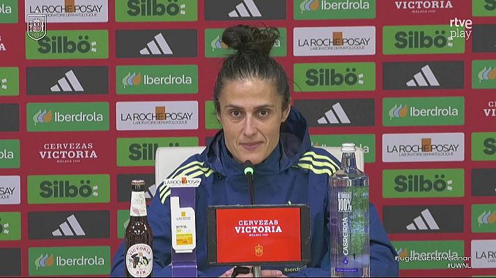 UEFA Women's Nations League - Montse Tomé, sobre el regreso de Claudia Pina: "Hablamos con ella con naturalidad porque es muy sensata"