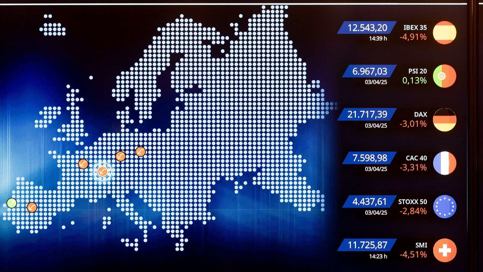 La caída de las bolsas inquieta a los pequeños ahorradores - Telediario 1 | Ver