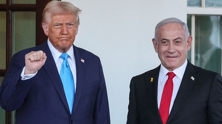Netanyahu visita a Trump en la Casa Blanca para hablar sobre la guerra en Gaza y los aranceles