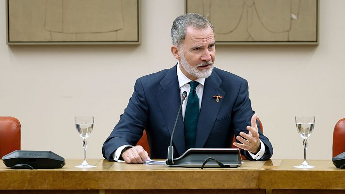 Informativo 24h - Intervención completa de Felipe VI por el Día Internacional del Pueblo Gitano en el Congreso de los Diputados