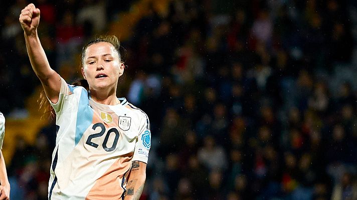 Los Deportes de La1 - Claudia Pina, optimista ante Portugal: "Las críticas nos hacen ser más ambiciosas"