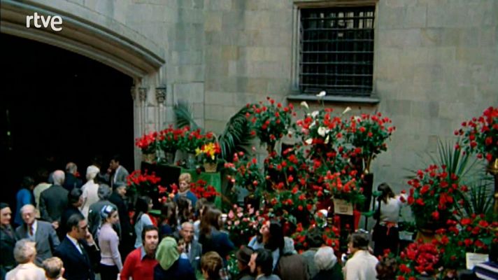 NO-DO - La Diada de Sant Jordi de 1974