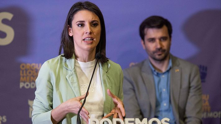 Diario 24 - Irene Montero tilda de "puro maquillaje" la visita de Sánchez a China y cree que no es una respuesta ante Trump