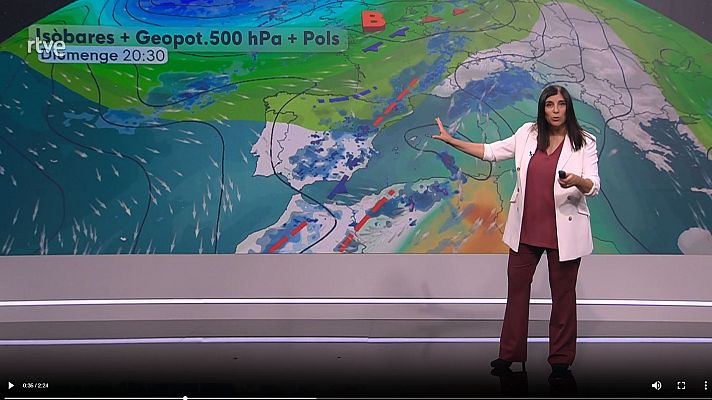 El temps - Dissabte: pols africana i calor. Diumenge: temps insegur. Setmana Santa, mogudeta