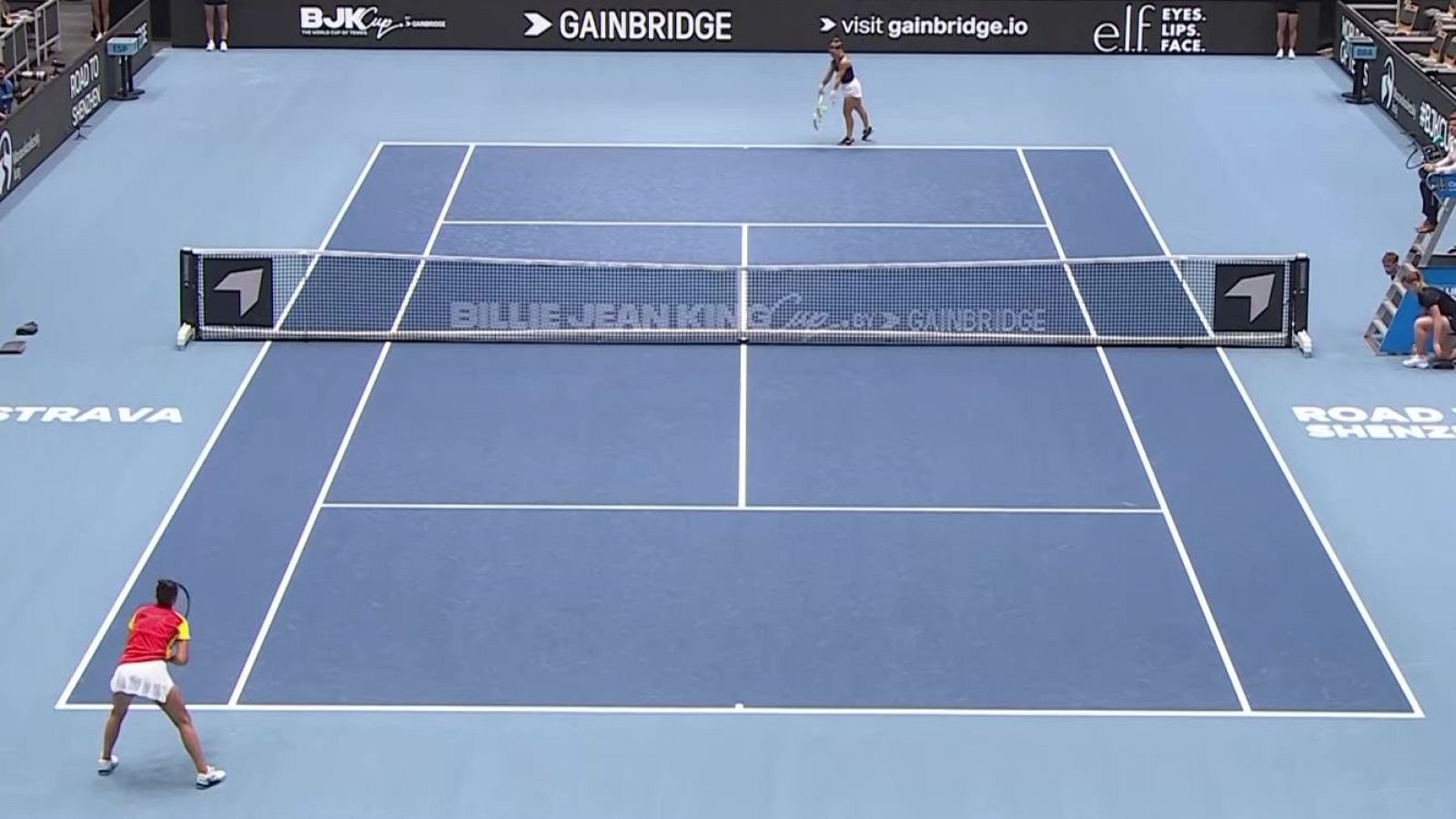 Tenis - Billie Jean King Cup Clasificatorias. 1er partido individual: España - Brasil - ver ahora