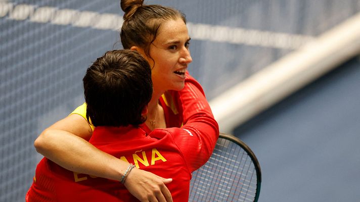 Tenis - Billie Jean King Cup | España -Brasil: las mejores imágenes del encuentro Sara Sorribes - Laura Pigossi
