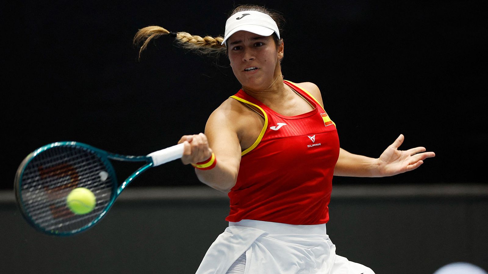 Tenis - Billie Jean King Cup Clasificatorias. 2º partido individual: España - Brasil - ver ahora