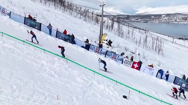 Esqu� de monta�a - Copa del Mundo. Prueba Sprint