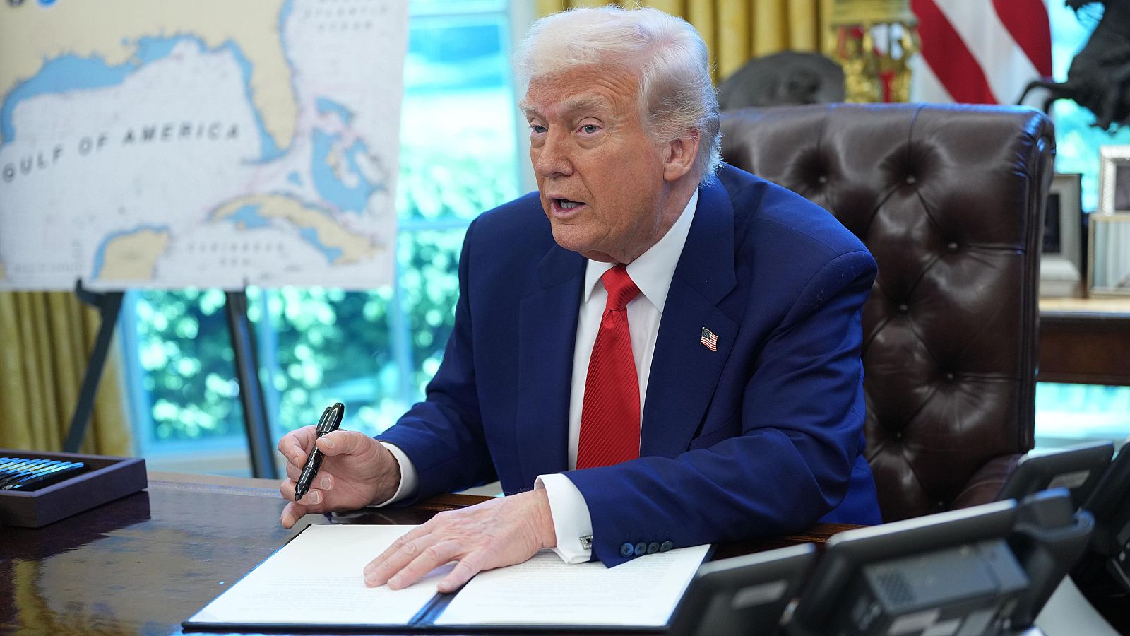 Trump, dispuesto a negociar con China ante la escalada de aranceles | Ver