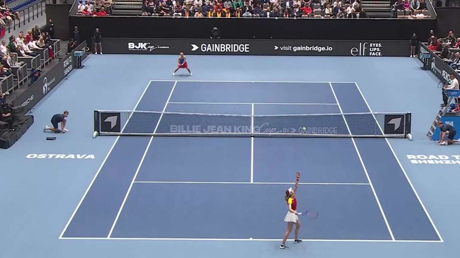 Tenis - Billie Jean King Cup Clasificatorias. 1er partido individual: Chequia - España - ver ahora