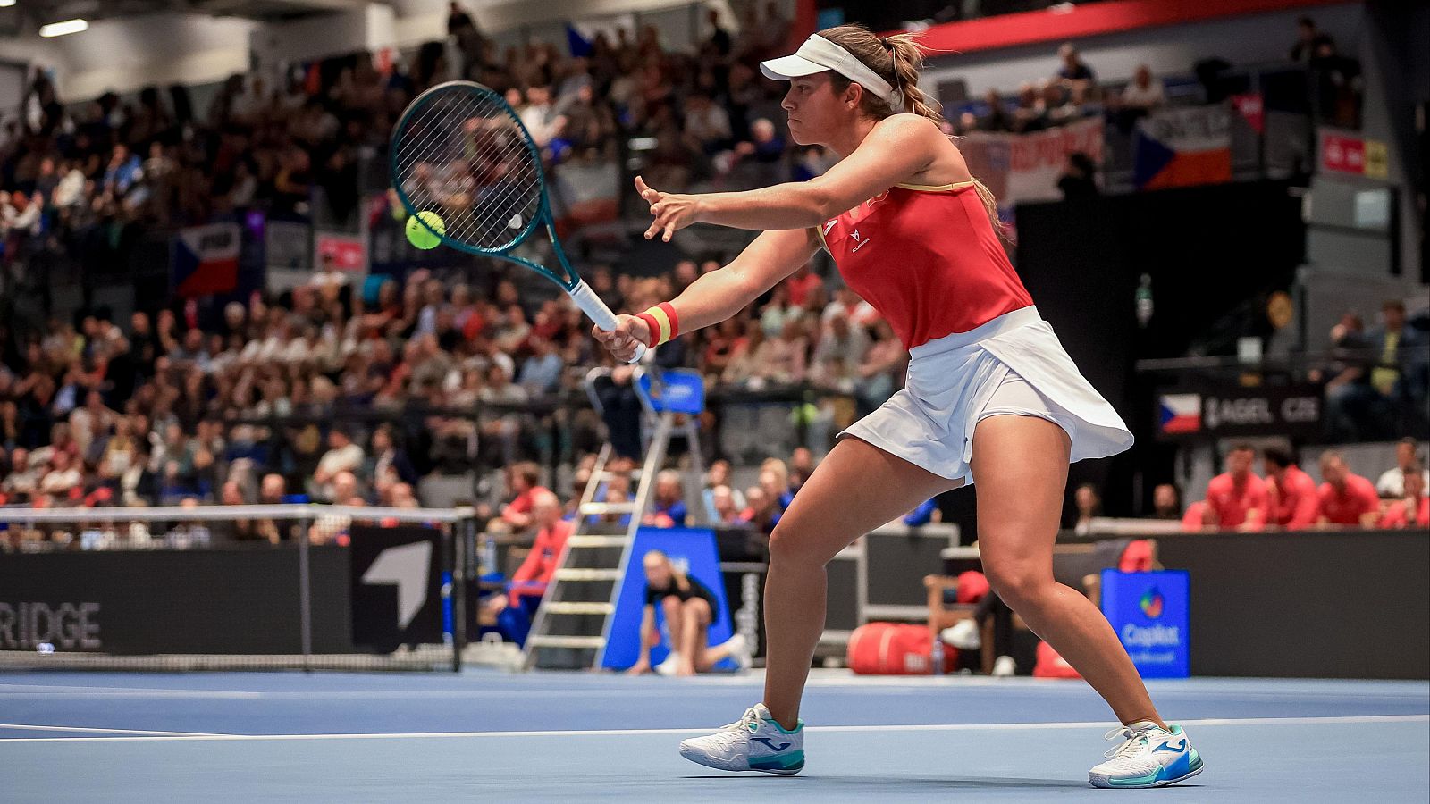 Tenis - Billie Jean King Cup Clasificatorias. 2º partido individual: Chequia - España - ver ahora