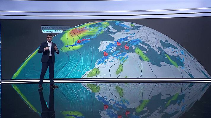 El tiempo - Descenso de las temperaturas máximas en el tercio noroeste peninsular