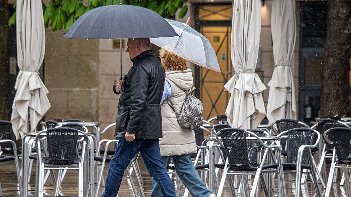 El tiempo - La inestabilidad continúa con lluvias y chubascos generalizados