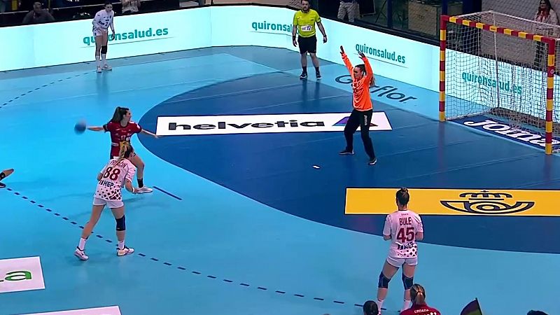 Balonmano - Clasificacin Campeonato del Mundo Femenino. Play Off Vuelta: Espaa - Crocia - ver ahora