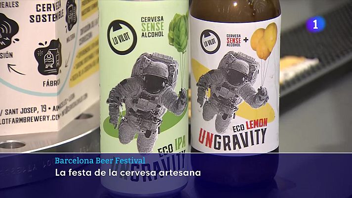 L'Informatiu - Cervesa fermentada sota el mar o noves tendències sense alcohol: novetats del Barcelona Beer Fest